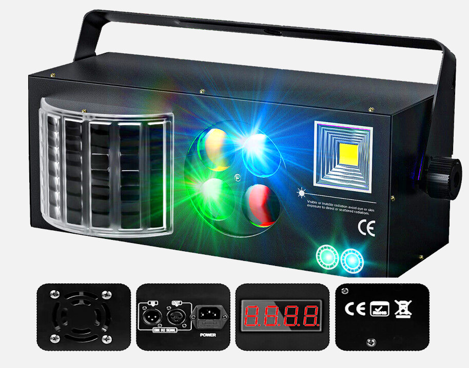 Пати проектор, патио проектор, цветомузыка для кафе